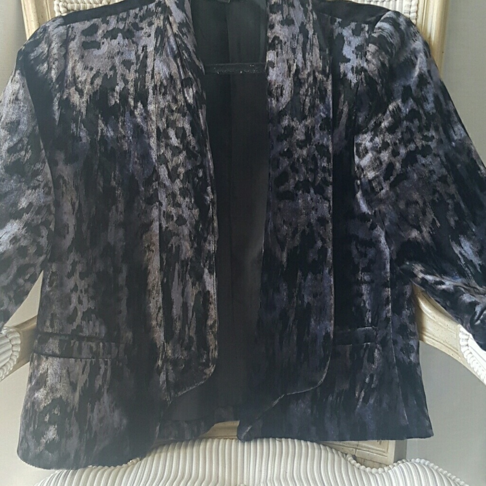 Mick Jagger style Waterfall jacket
